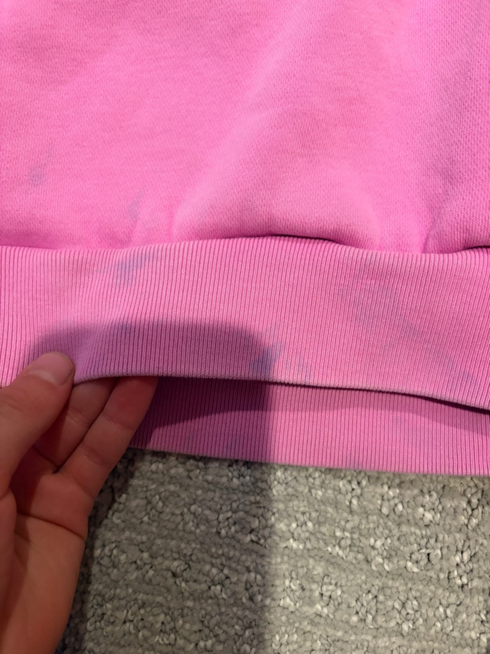 GAP Kids Bright Pink Hooded Sweatshirt - Picture 5 of 6